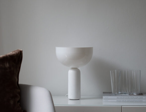 New Works Kizu Lamp, Aalto Savoy Vase, Neutral Interior Aesthetic, Danish Design